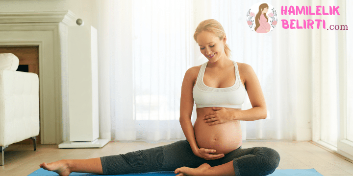 Hamilelik belirtilerini yoga gizi egzersizler hafifletmeye ve yatıştırmaya yardımcı olur.